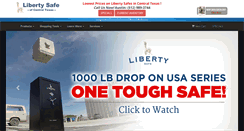 Desktop Screenshot of libertysafeaustin.com